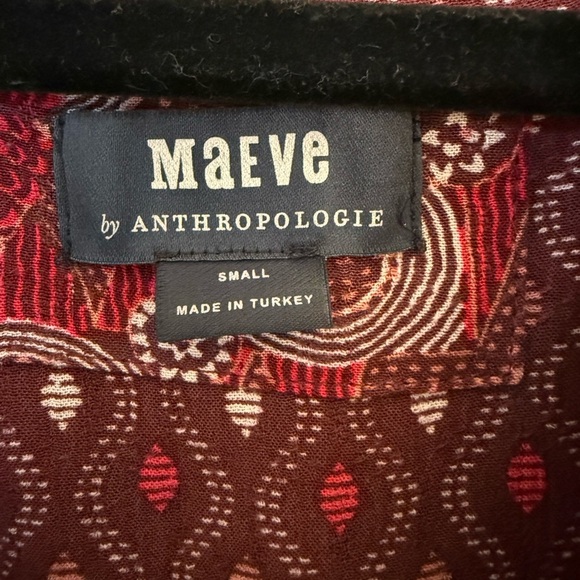 Maeve Amber Tiered Print Mini Dress in Size Small - Picture 6 of 14